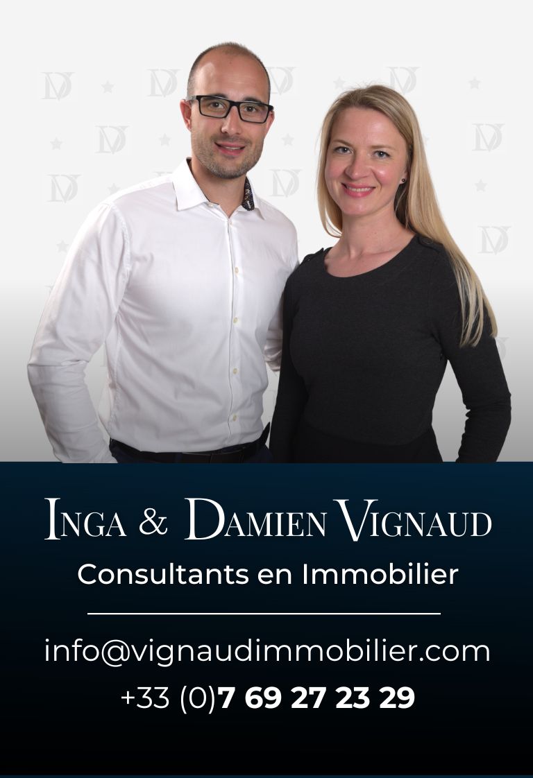 Inga & Damien VIGNAUD Agence Immobilière Amboise Bléré Montrichard