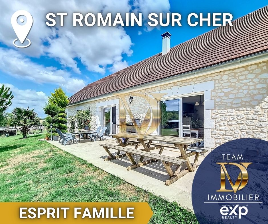 Longère Saint georges sur Cher Touraine VIGNAUD IMMOBILIER