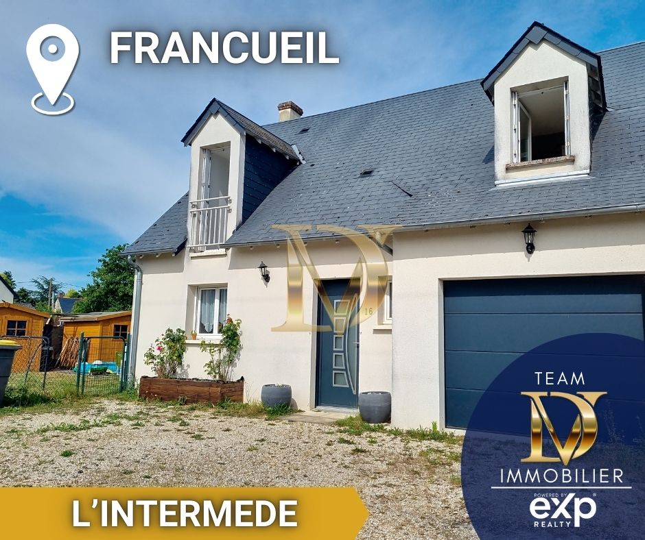 A vendre sur Bléré, Chenonceaux, longère tourangelle avec granges à aménager, puit, terrain au calme, proche centre ville, indre et loire